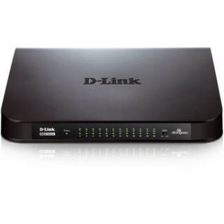 D Link  24 Port Gigabit Desktop Switch DGS 1024A