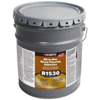 Roberts 1530 4 Gal. All In One Wood Flooring Urethane Adhesive and Moisture Sound Barrier R1530 4