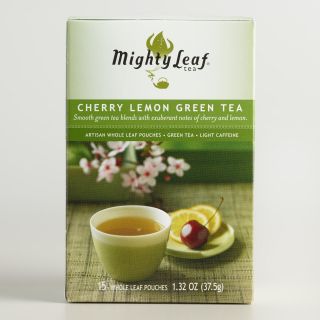 Mighty Tea Leaf Cherry Lemon Green Tea 15 Count