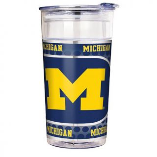 NCAA 22 oz. Double Wall Acrylic Party Cup   Michigan Wolverines   7797264
