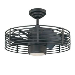 Designers Choice Collection Enclave 23 in. Natural Iron Ceiling Fan AC17723 NI