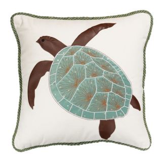 Rightside Design I Sea Life Turtle of The Sea Indoor Cotton Toss