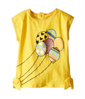 Little Marc Jacobs Jersey Tee Shirt with Balloons (Infant) Yellow