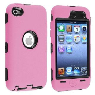 Insten Hybrid Hard PC/ Soft Silicone iPod Case for Apple iPod Touch