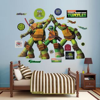 Fathead Teenage Mutant Ninja Turtles High Five Wall Decals