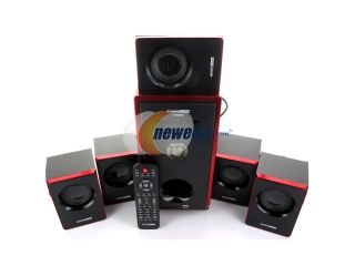 Acoustic Audio AA5103 800W 5.1 Channel Home Theater Surround Sound Speaker System