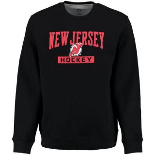 Rinkside New Jersey Devils Black City Pride Crew Neck Fleece Sweatshirt