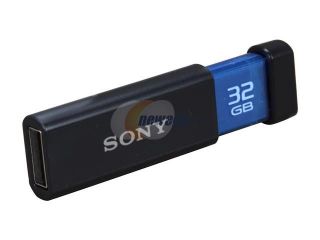 SONY Micro Vault Click 32GB USB 2.0 Flash Drive with Virtual Expander Model USM 32GL