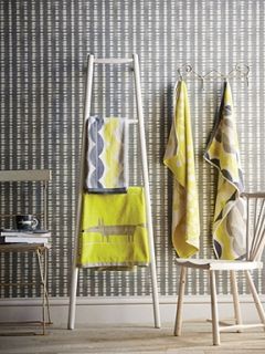 Scion Toki bath towels range in Citrus