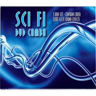 Sound Ideas Sci Fi DVD Combo Sound Effects SI SCI FI DVD 2448 DN