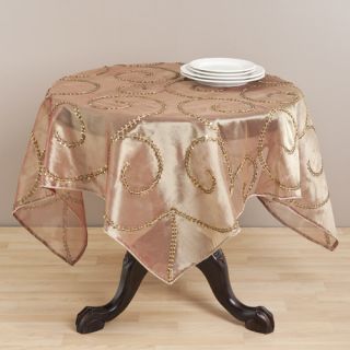 Hand Beaded Table Topper