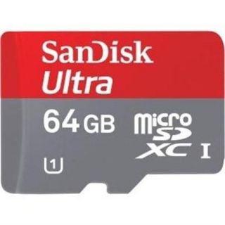 SanDisk SDSDQUI064GA46M Ultra microSDXC 64GB Class 10 UHS 1