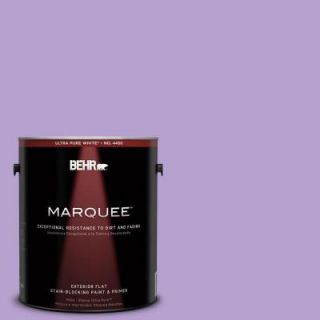 BEHR MARQUEE 1 gal. #P570 3 Flower Girl Flat Exterior Paint 445401