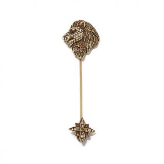 Heidi Daus "Queen of the Jungle" Crystal Stick Pin   8010256