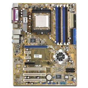 Asus A8N5X  NVIDIA Socket 939 ATX Motherboard / RoHS / Audio / PCI Express / Gigabit LAN / S/PDIF / USB 2.0 / Serial ATA / RAID