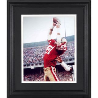 Dwight Clark San Francisco 49ers The Catch Framed Unsigned 8 x 10 Close Up Photograph