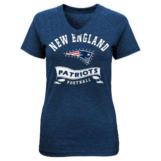 New England Patriots Girls T Shirt Navy