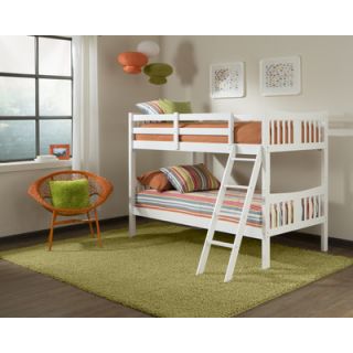 Storkcraft Caribou Twin over Twin Bunk Bed with Ladder