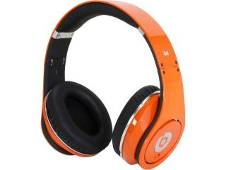 Refurbished Beats by Dr. Dre Studio On Ear Headphones, Orange
