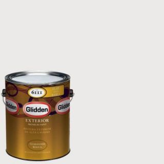 Glidden Premium 1 gal. #HDGCN55U Queen Anne's Lace Flat Latex Exterior Paint HDGCN55UPX 01F