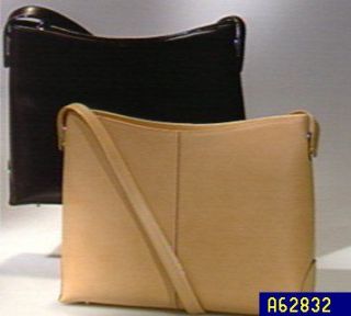 Francesco Biasia Top Zip Leather Hobo Bag —