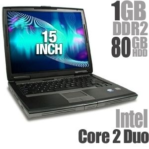 Dell Latitude D520 Notebook Computer   Intel Core 2 Duo T5500 1.66GHz, 1GB DDR2, 80GB HDD, Combo, 15 XGA, Windows XP Pro (Off Lease)