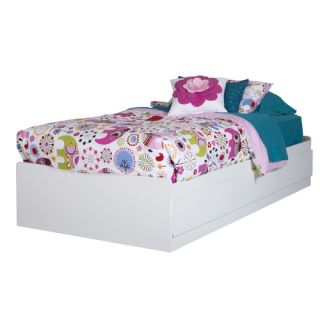 Logik Twin Mates Bed with 3 Drawers by South Shore