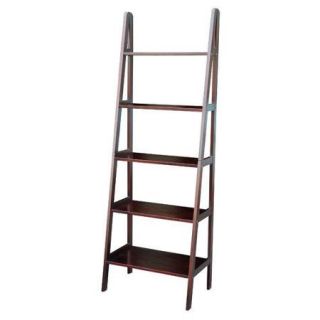 Casual Home 176 53 Five Shelf Ladder Bookcase