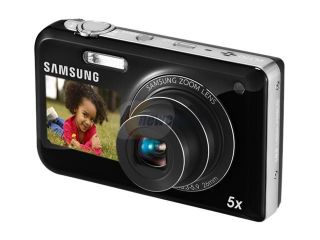Open Box SAMSUNG PL 170 Black 16 MP 5X Optical Zoom 26mm Wide Angle Digital Camera