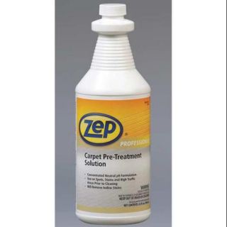 ZEP PROFESSIONAL R01201 Carpet Pre Treatment, 32 oz., Butyl
