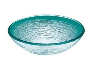 Pegasus G 242 Above Counter Round Glass Vessel Sink