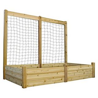 Gronomics Rectangular Raised Garden; 80 H x 95 W