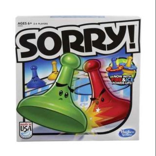 Sorry Board Game   From Parker Brothers