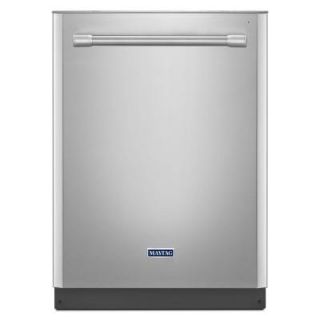 Maytag Top Control Dishwasher in Monochromatic Stainless Steel with Stainless Steel Tub and Steam Cleaning MDB8969SDM