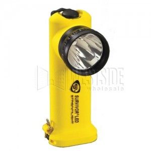 Streamlight 90541 LED Flashlight Survivor, Right Angle Light, 6 3/4 Inch   Yellow