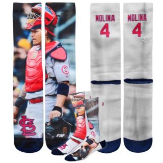 For Bare Feet MLB Sublimated Player Socks   Mens   Baseball   Accessories   Buster Posey   Multi