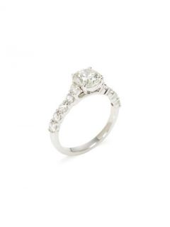 2.00 Total Ct. Round Brilliant Diamond Engagement Ring, GIA Certified by Nephora