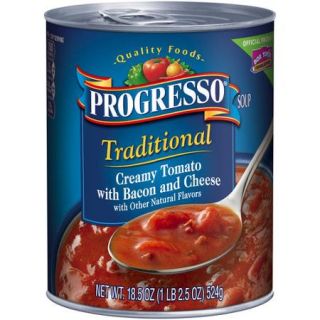 Progresso? Traditional Creamy Tomato with Bacon and Cheese Soup 18.5 oz. Can