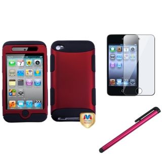 INSTEN iPod Case Cover/ LCD Protector/ Stylus for Apple iPod Touch 4th