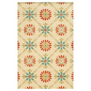 Rizzy Home Rockport Collection Hand Tufted Blended Wool Area Rug
