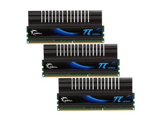 G.SKILL PI 6GB (3 x 2GB) 240 Pin DDR3 SDRAM DDR3 1600 (PC3 12800) Desktop Memory Model F3 12800CL6T 6GBPI