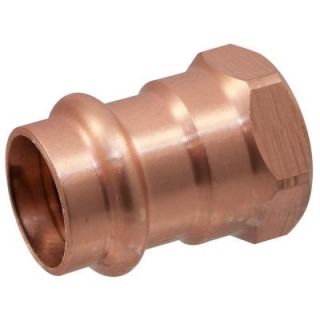 1/2 in. Copper Press x FPT Pressure Female Adapter CPC603