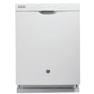 GE Front Control Dishwasher in White GDF510PGDWW