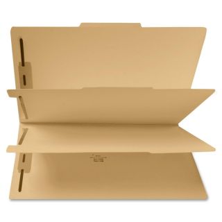 Sparco 6 part File Folders with Fasteners (Box of 25)   16697052