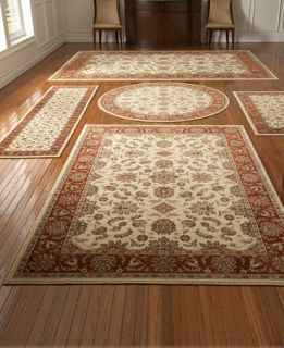 Kenneth Mink Area Rug Set, Vienna Collection 5 Piece Set Meshed Ivory