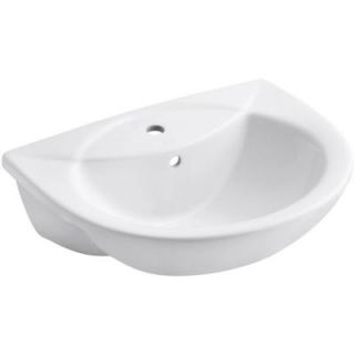 KOHLER Odeon Drop In Bathroom Sink in White K 11160 1 0