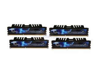 G.SKILL Ripjaws X Series 32GB (4 x 8GB) 240 Pin DDR3 SDRAM DDR3 2133 (PC3 17000) Desktop Memory Model F3 2133C9Q 32GXH