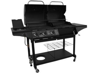 Char Broil  Charcoal Gas Combo 1010  463714514  Black