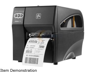 Open Box Zebra ZT22042 D01000FZ ZT220 Industrial Label Printer