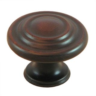 Amerock Inspirations 1.375 Inch Oil Rubbed Bronze Cabinet Knob (Pack